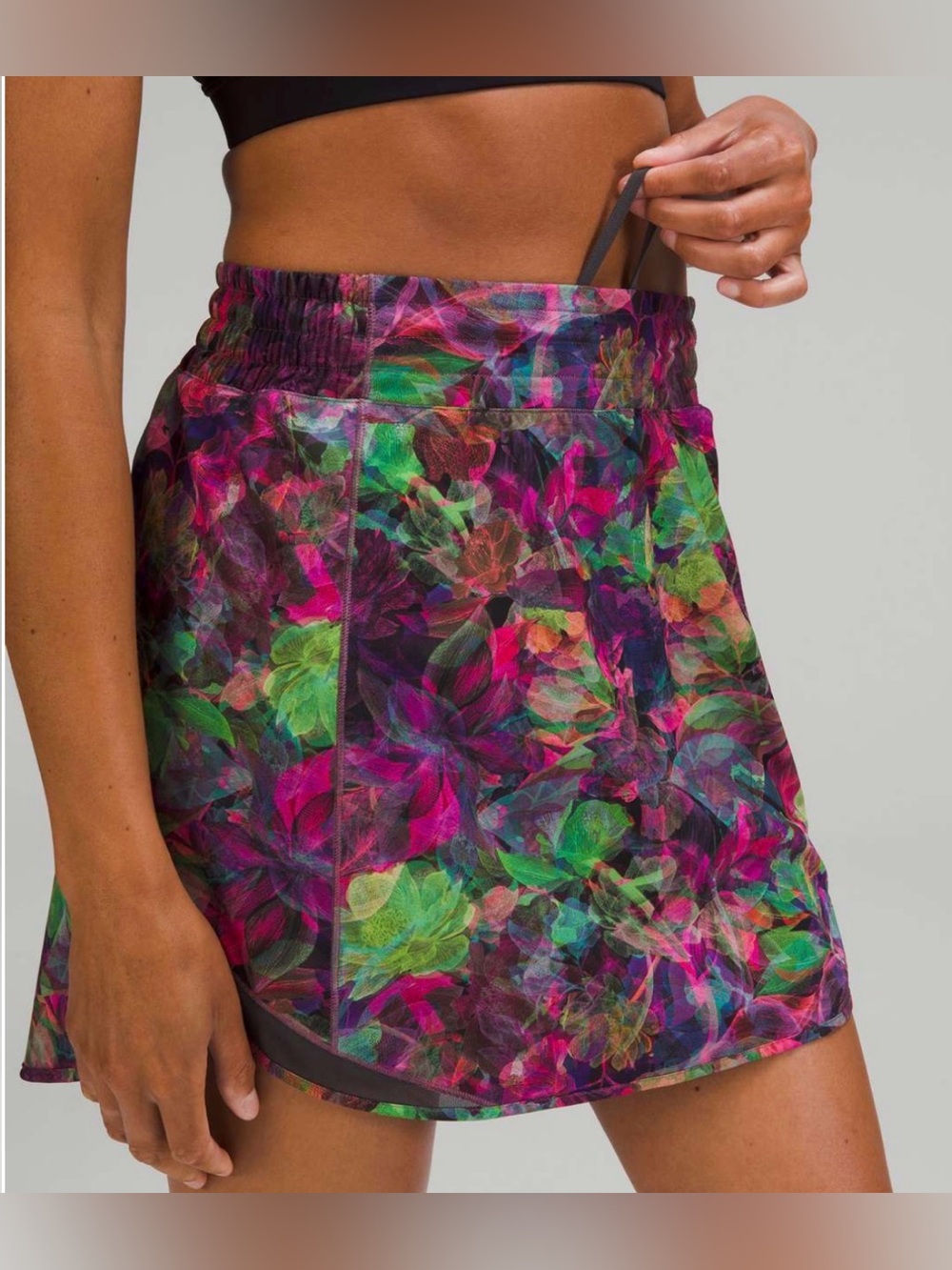 Lululemon Hotty Hot High Rise Skort Sporty Gym Workout Running Yoga Tennis Sz 12